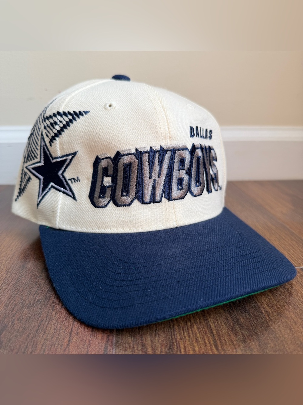 Vintage Sports Specialties Dallas Cowboys Pro Line SnapBack Hat Shadow 90s Clean